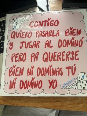 Contigo Pink Spanish Quote Wall Art by